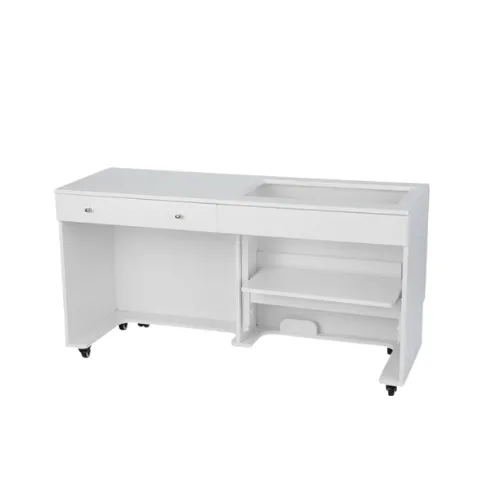 Kangaroo Hydraulic Sewing Cabinet - Ash White