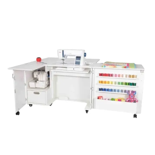 Kangaroo Wallaby Hydraulic Cabinet - Ash White